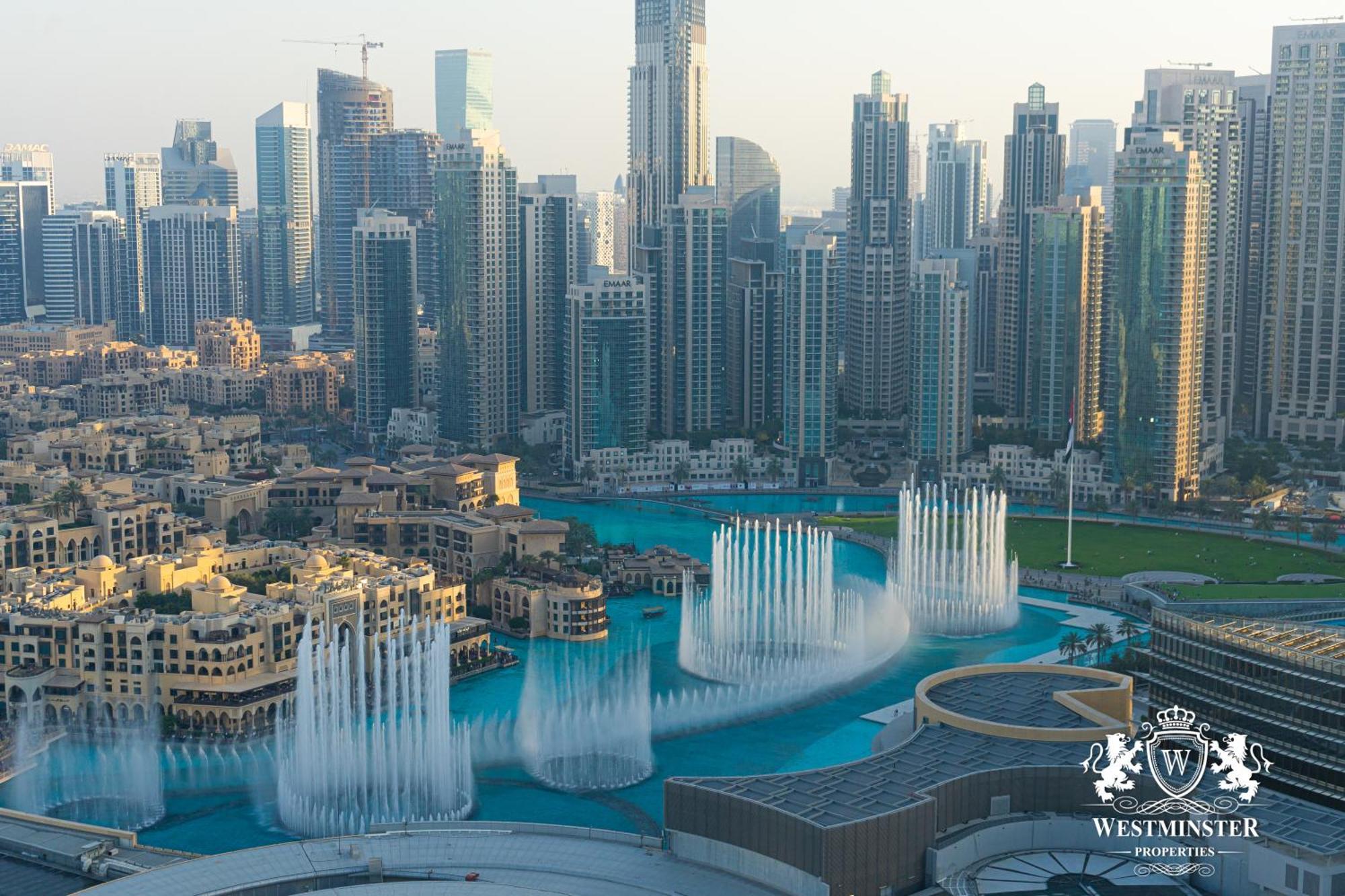 Westminster Dubai Mall 외부 사진 Dubai Fountains
